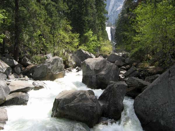 Vernal Falls Left