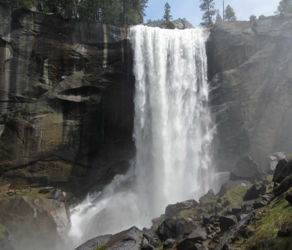 Vernal Falls Left