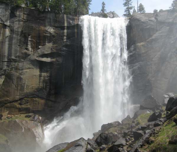 Vernal Falls Right